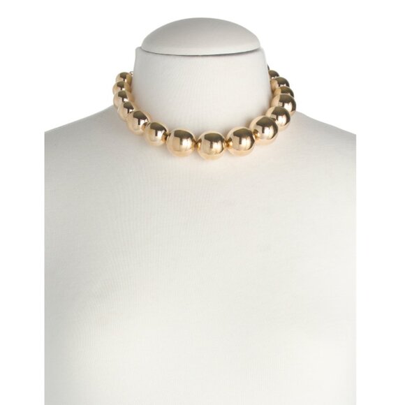 DANNIJO Gold Ezra Ball Link Necklace - Picture 2 of 2